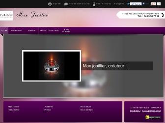 max-joaillier.fr website preview