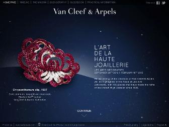 artdelahautejoaillerie-vancleefarpels.com website preview