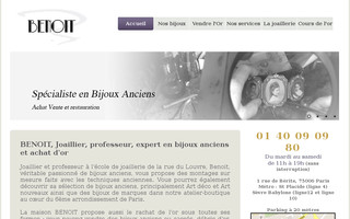 benoitjoaillier.com website preview