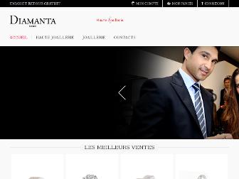 diamanta.fr website preview