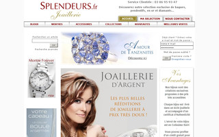 splendeurs.fr website preview