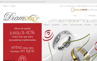 diamoro.fr website preview