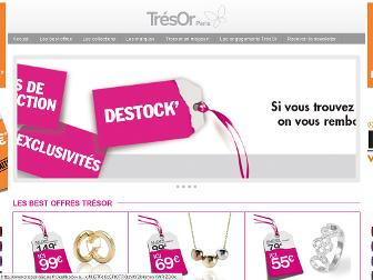 tresor-bijoux.fr website preview