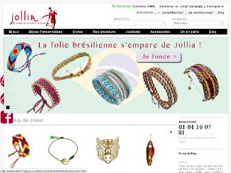 jollia.fr website preview