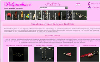 polytendance.fr website preview