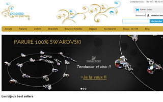 poesie-des-perles.fr website preview