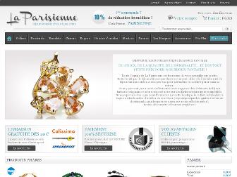 bijouxlaparisienne.com website preview