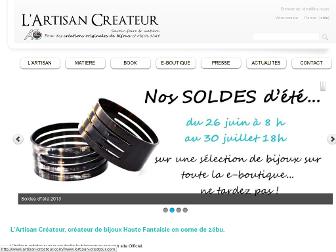 lartisan-createur.com website preview