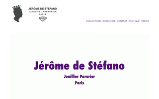 jeromedestefano.com website preview