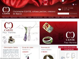 bijoux-cante.fr website preview