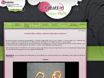 creation-bijoux-wally.com website preview