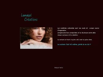 lunasolcreations.com website preview