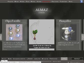 almaz-paris.fr website preview