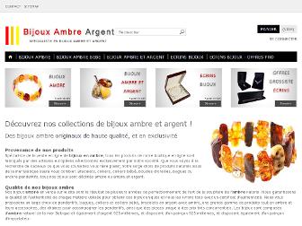 bijoux-ambre-argent.fr website preview