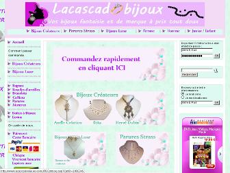 lacascadobijoux.com website preview