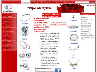 bijouxdemylene.fr website preview