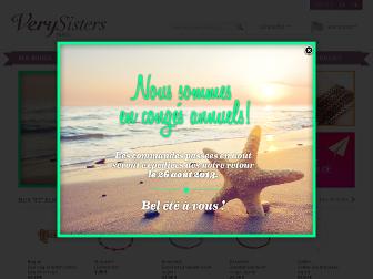 verysisters.com website preview