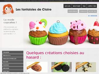 lesfantaisiesdeclaire.com website preview