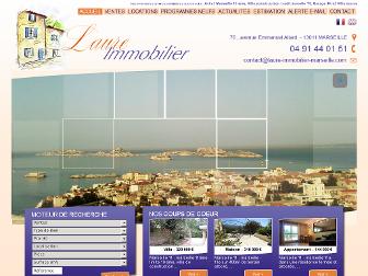 laure-immobilier-marseille.com website preview