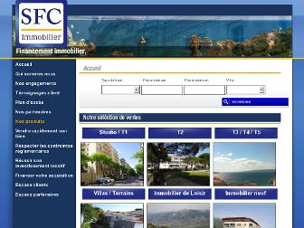 sfc-immobilier.com website preview