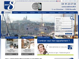 immo8.fr website preview