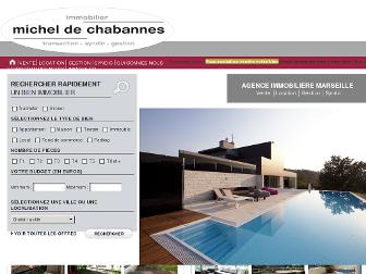 micheldechabannes.fr website preview