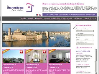 marseillaisedimmobilier.com website preview