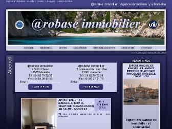 arobase-immobilier.com website preview