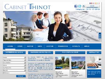 cabinet-thinot.fr website preview