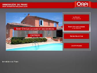 immobiliereduphare.com website preview