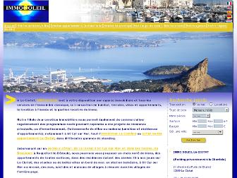 immosoleil.fr website preview