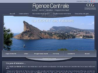 agence-centrale-laciotat.com website preview