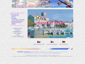 agencedugolfe.com website preview