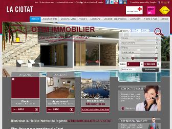 otimimmobilier-laciotat.com website preview