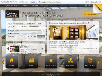 century21berenger.com website preview