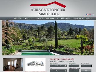 aubagnefoncierimmobilier.fr website preview