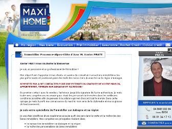 aubagne.maxihome.net website preview