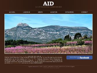 agence-aid.fr website preview