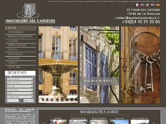 agencedescardeurs.fr website preview