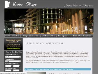 korineolivier.com website preview