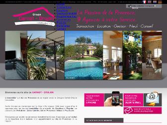 immobilierecarnot.com website preview