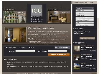 agence-igc.com website preview