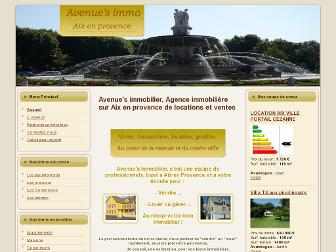 avenues-immo.fr website preview