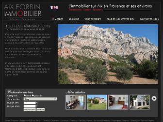 aix-forbin-immobilier.com website preview