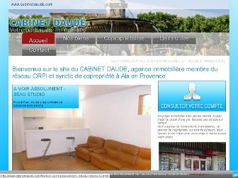 cabinetdaude.com website preview