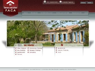 immobiliere-paca.fr website preview