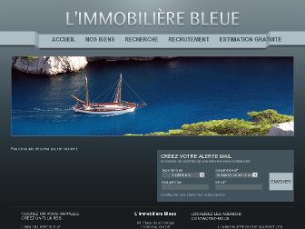 immobleue.net website preview