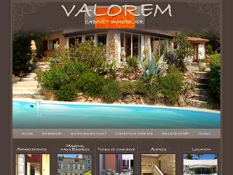 valorem-immobilier.com website preview