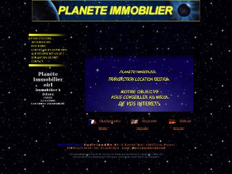 planete-immobilier.com website preview