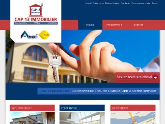 agenceimmo-cap13immobilier.fr website preview